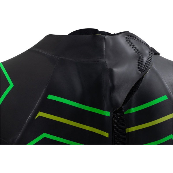 2026 ZONE3 Junior Adventure Swim Wetsuit WS21KADV101 - Black / Green